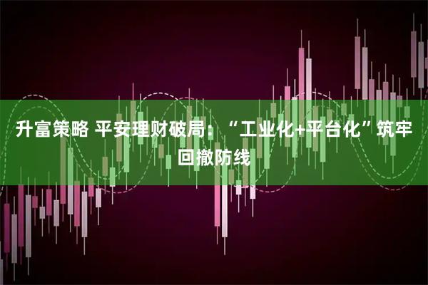 升富策略 平安理财破局：“工业化+平台化”筑牢回撤防线
